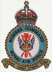 Bomber command polo shirt